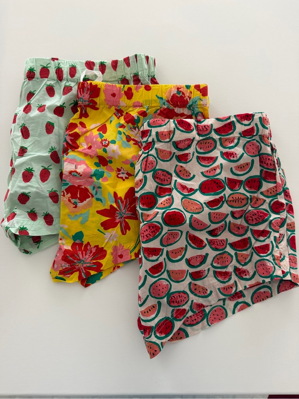 Bundle of 3 Jcrew pajama shorts